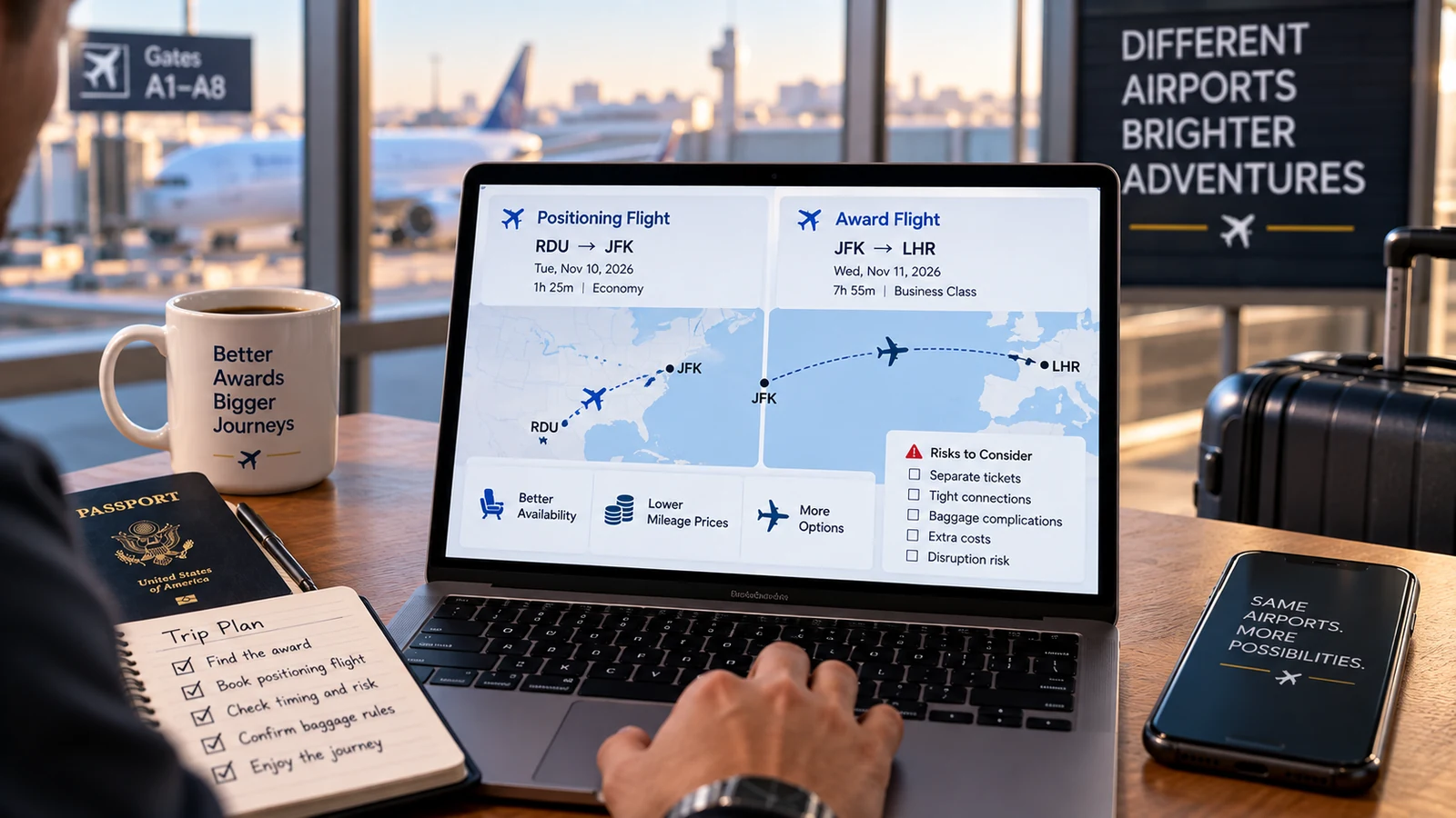 Positioning Flights for Award Travel: When They Help and When They Add Risk